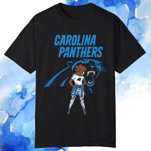 Betty Boop T-Shirt Carolina Panthers Football Team Graphic Fan Gift Tee